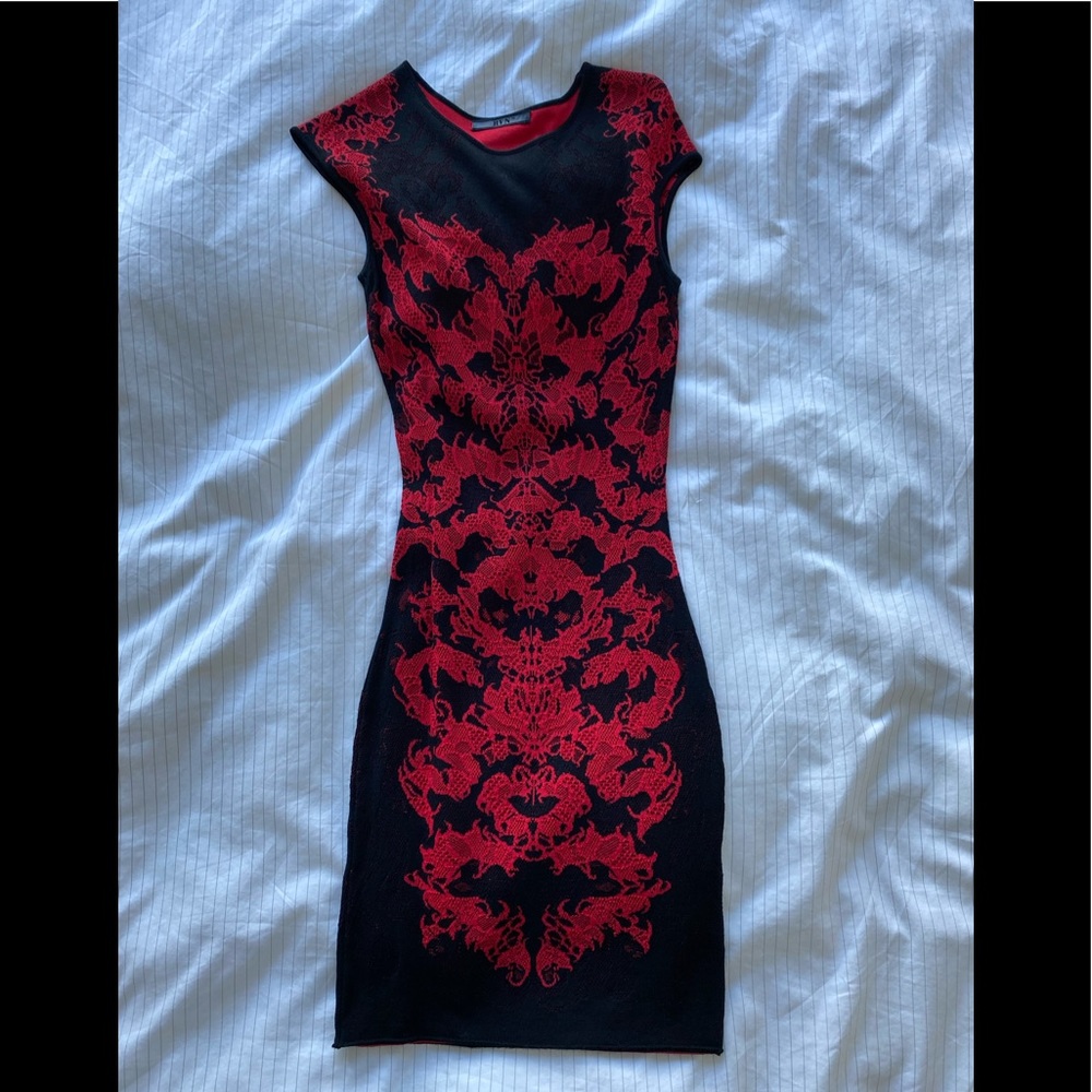 RVN Black and Red Dress